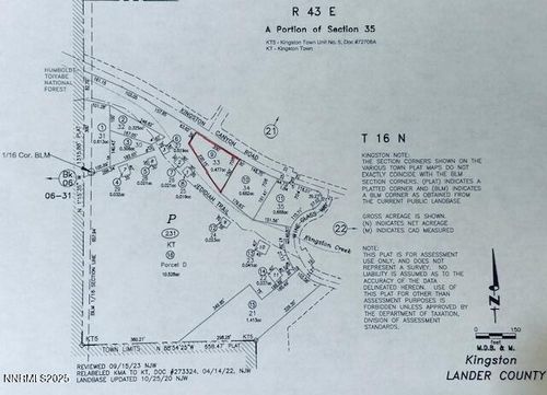 708 Kingston Canyon Rd, Kingston, NV, 89310-9034 | Card Image