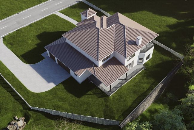 Backyard Rendering – Conceptual aerial view showcasing the property layout and surrounding area. (for visualization purposes only) | Image 38