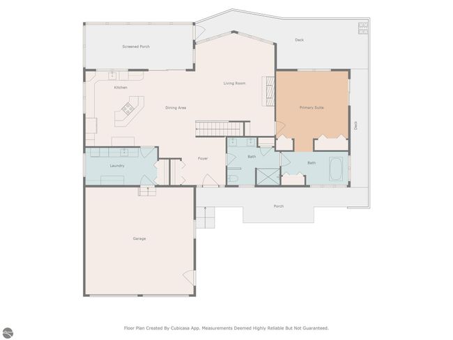 2455 E Meander Ln, House other with 3 bedrooms, 2 bathrooms and null parking in Cedar MI | Image 86