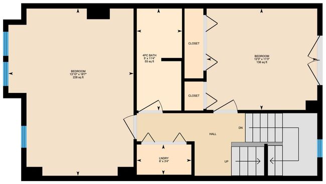 1906 10 A Street Sw, Townhouse with 3 bedrooms, 2 bathrooms and 3 parking in Calgary AB | Image 38