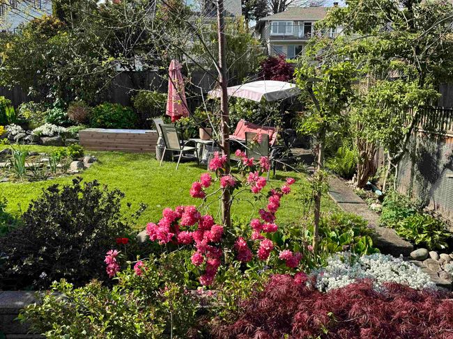 View of yard featuring fence | Image 9