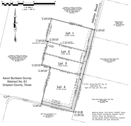 TBD Lot 1 Adams Road, Sherman, TX, 75090 | Card Image