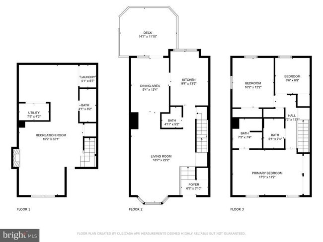10462 Malone Ct, Townhouse with 3 bedrooms, 4 bathrooms and null parking in FAIRFAX VA | Image 44