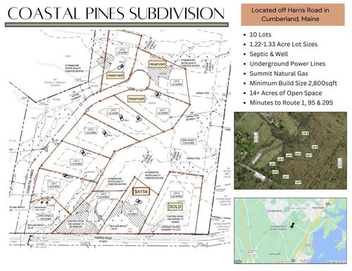 TBD Harris, Lot 1 Road, Cumberland, ME, 04021 | Card Image