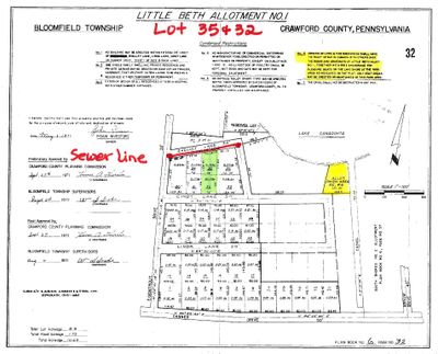 Lot 35 & 32 Shelley Lane, Home with 0 bedrooms, 0 bathrooms and null parking in Canadohta Lake PA | Image 1