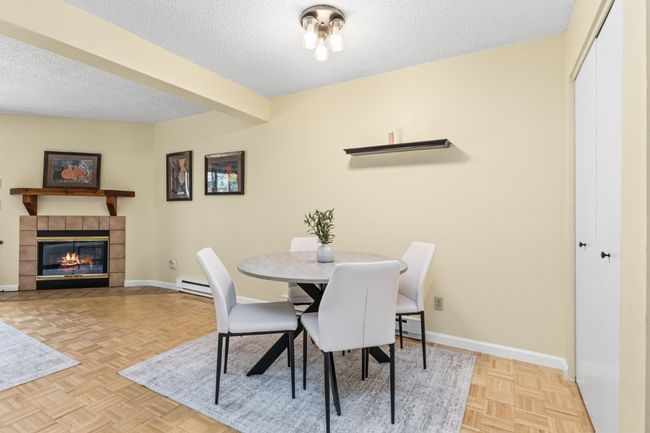 Dining Area with new light fixture and hardwood | Image 14