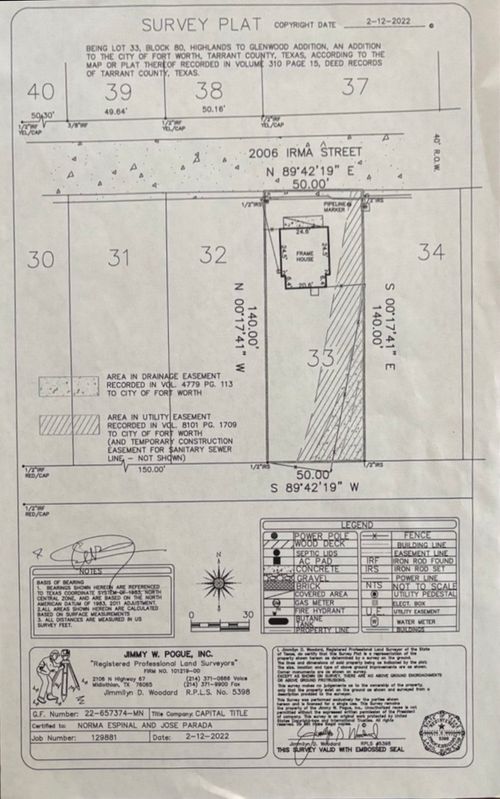 2006 Irma St, Fort Worth, TX, 76104-5621 | Card Image