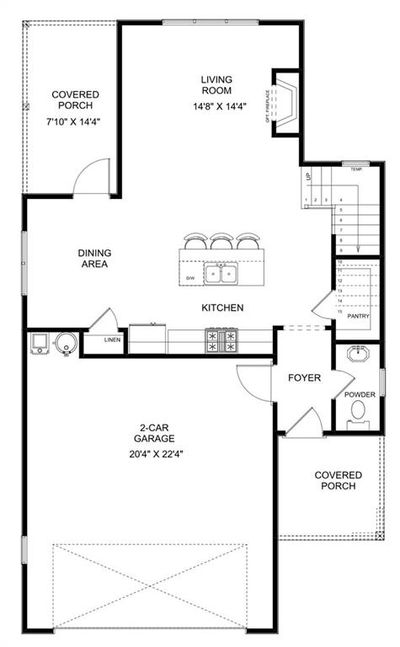 The Trent B by Holland Homes LLC. All plans, pricing, and selections/specifications are subject to change without notice. | Image 2