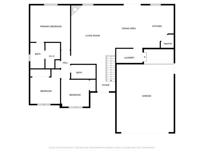 Main floor layout with extra deep garage | Image 23