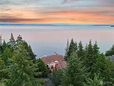 Puget sound views at this stunning water front mansion. | Image 2