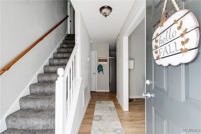 Entrance foyer featuring light hardwood / wood-style flooring | Image 3