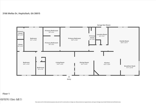 3166 Melba Dr, Hephzibah, GA, 30815-5543 | Card Image
