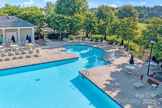 Photo taken on a 95 degree day - no one in this gorgeous pool | Image 30