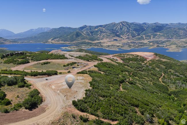 Aerial view of a water and mountain view | Image 13