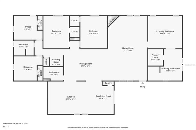 8587 Sw 34 Th Pl, House other with 5 bedrooms, 3 bathrooms and null parking in Ocala FL | Image 42