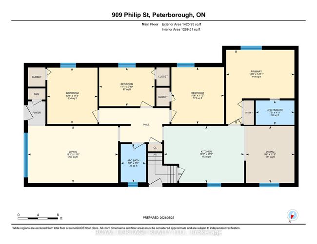 909 Philip St, House other with 4 bedrooms, 3 bathrooms and 3 parking in Peterborough ON | Image 39