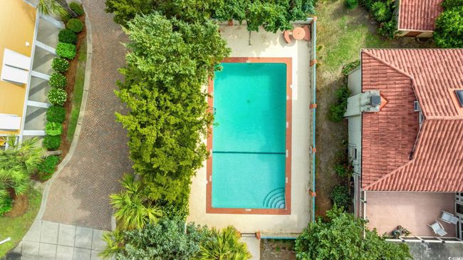 Bird's eye view of a pool area | Image 27