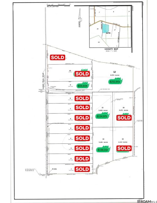 Tract 12 Lorin Wall Rd, Holden, LA, 70744 | Card Image