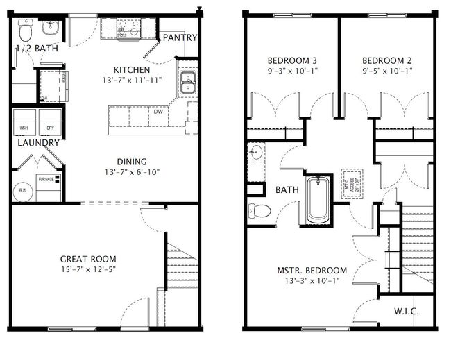 3. 6 Plex Middle Unit Type A - 3 Bedroom | Image 7