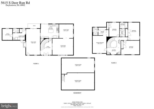 5615 S Deer Run Rd, House other with 4 bedrooms, 3 bathrooms and null parking in DOYLESTOWN PA | Image 98