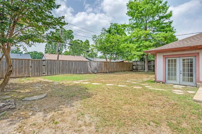 View of yard featuring french doors | Image 37