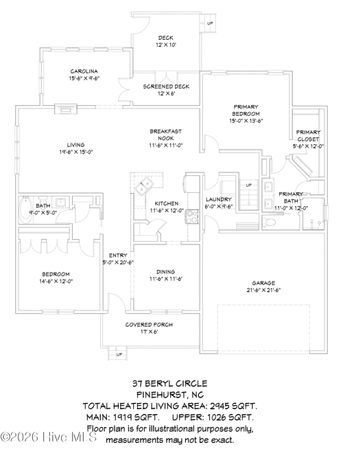 37 Beryl Cir, Pinehurst, NC, 28374-9128 | Card Image