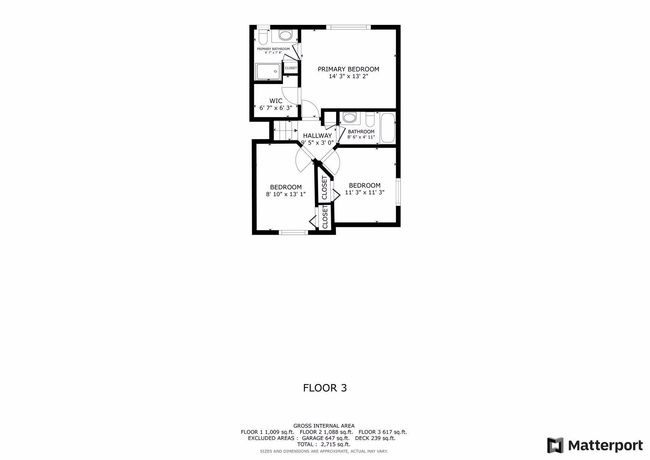 Main level floor plan with dimensions | Image 32