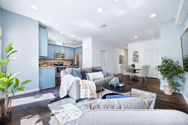 Living area with baseboards and recessed lighting | Image 5