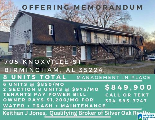 705 Knoxville St, BIRMINGHAM, AL, 35224-2100 | Card Image