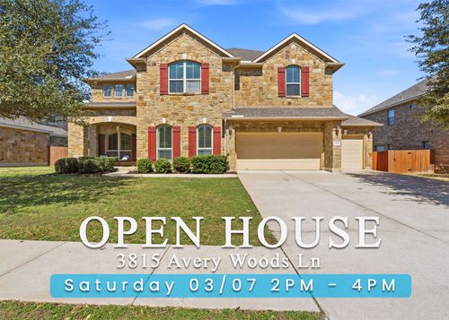 3815 Avery Woods Ln, Cedar Park, TX, 78613-7672 | Card Image