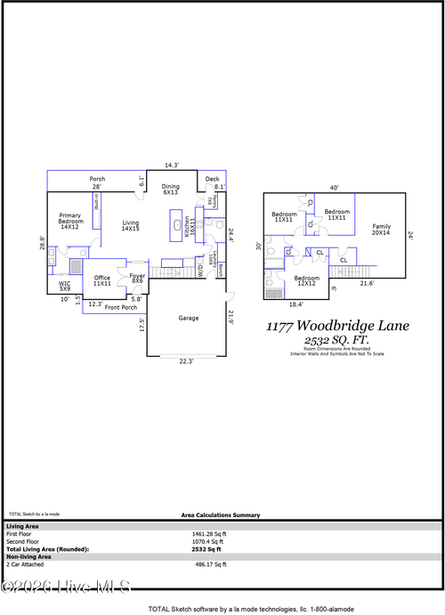1177 Woodbridge Ln Se, Bolivia, NC, 28422-8969 | Card Image
