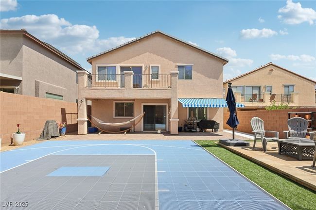 View of basketball court with basketball hoop | Image 67