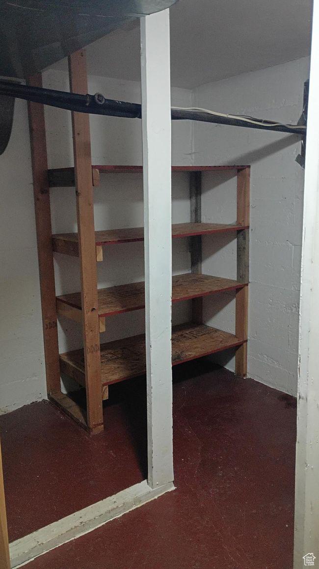Storage room in basement. | Image 52
