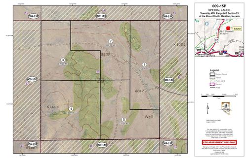  Sec 23 Twp 40n Rge 64e Mdb&M, Wells, NV, 89835 | Card Image