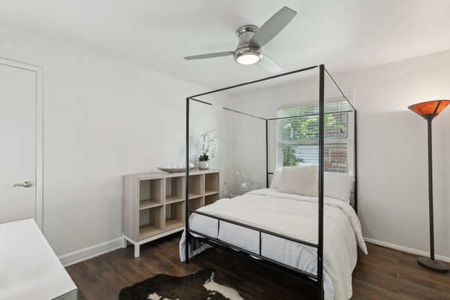 2nd Bedroom featuring wood finished floors and ceiling fan | Image 11