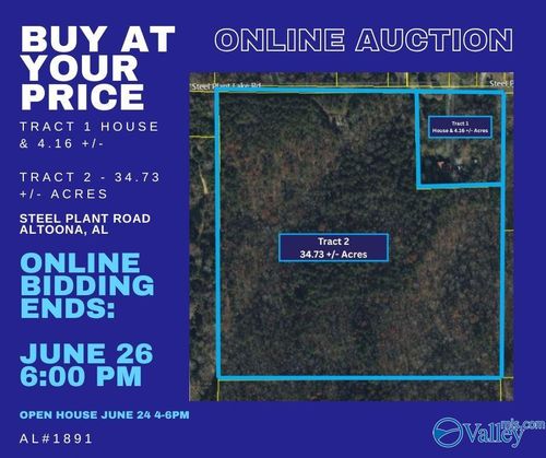 tract 2 Steel Plant Lake Rd, Altoona, AL, 35952 | Card Image