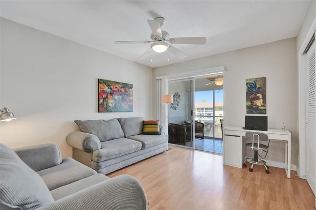 Spacious Bedroom that is set up with a sleeper sofa couch for your overnight guests. | Image 21