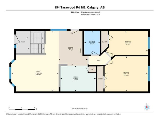 154 Tarawood Road Ne, Home with 4 bedrooms, 2 bathrooms and 2 parking in Calgary AB | Image 47