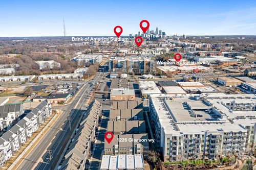 1226 Gleason Way, Charlotte, NC, 28217-1609 | Card Image