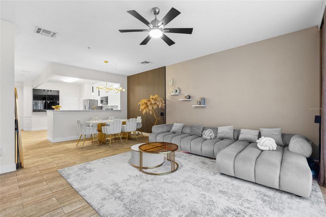 Living room with updated exterior and sound proof panels | Image 6