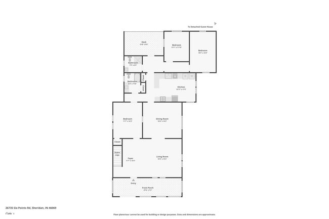 26735 Six Points Rd, House other with 5 bedrooms, 2 bathrooms and null parking in Sheridan IN | Image 73