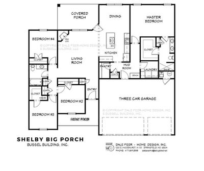 Shelby Big Porch Floor Plan | Image 2