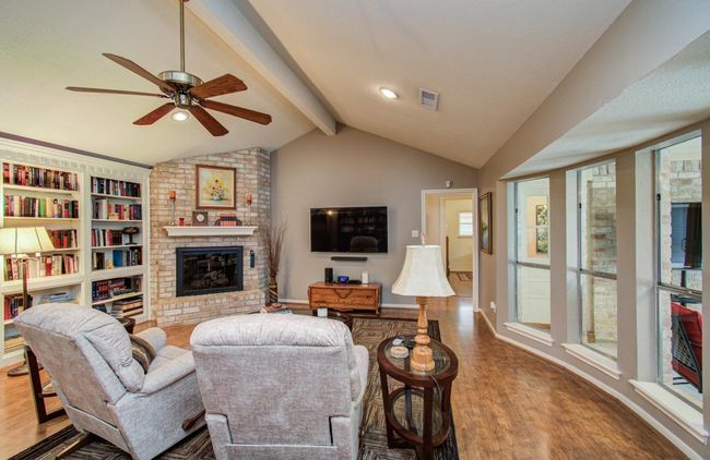 And to top off the perfect family room, a vaulted ceiling with recessed lights! | Image 11