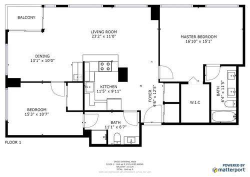 apt-1608-2 E Erie St, Chicago, IL, 60611-3666 | Card Image