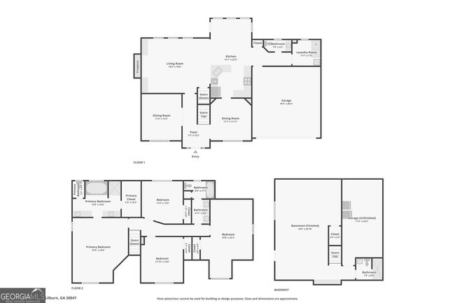 1150 Cedar Bluff Trl Sw, House other with 4 bedrooms, 4 bathrooms and 2 parking in Lilburn GA | Image 70