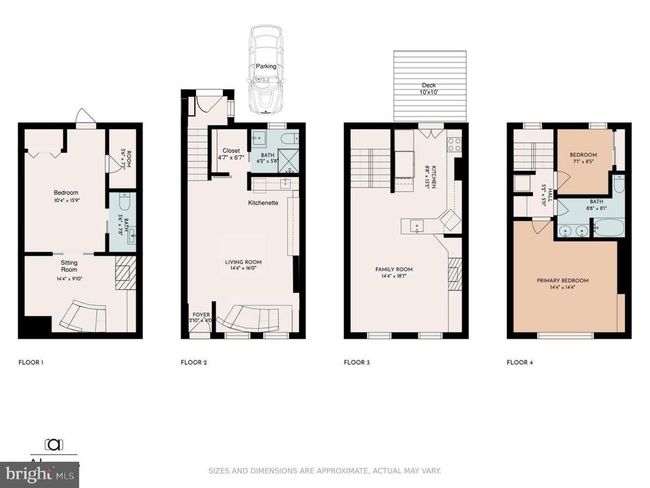 1737 Addison St, Townhouse with 3 bedrooms, 3 bathrooms and null parking in PHILADELPHIA PA | Image 91