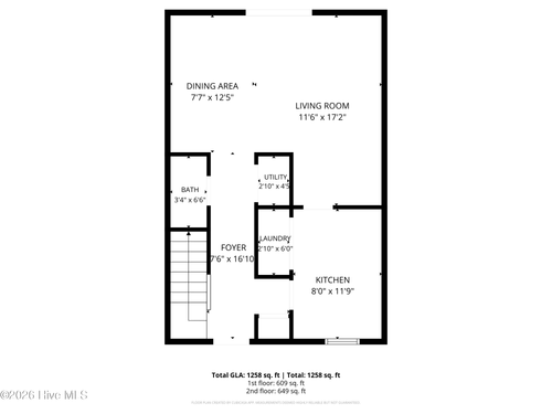 apt-d-1 Portwest Townhouses, Swansboro, NC, 28584-9672 | Card Image