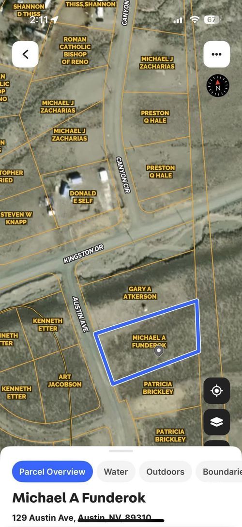 129 Austin Ave, Kingston, NV, 89310-9015 | Card Image