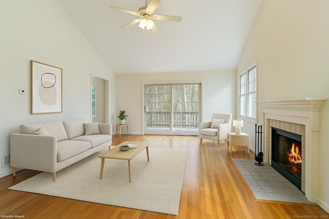 Virtually staged living room | Image 10