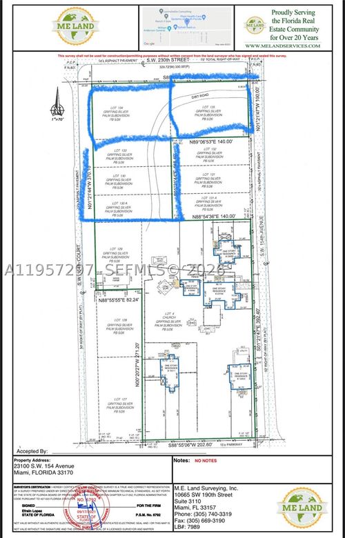 23000 Sw 154th Ct, Miami, FL, 33170-6946 | Card Image